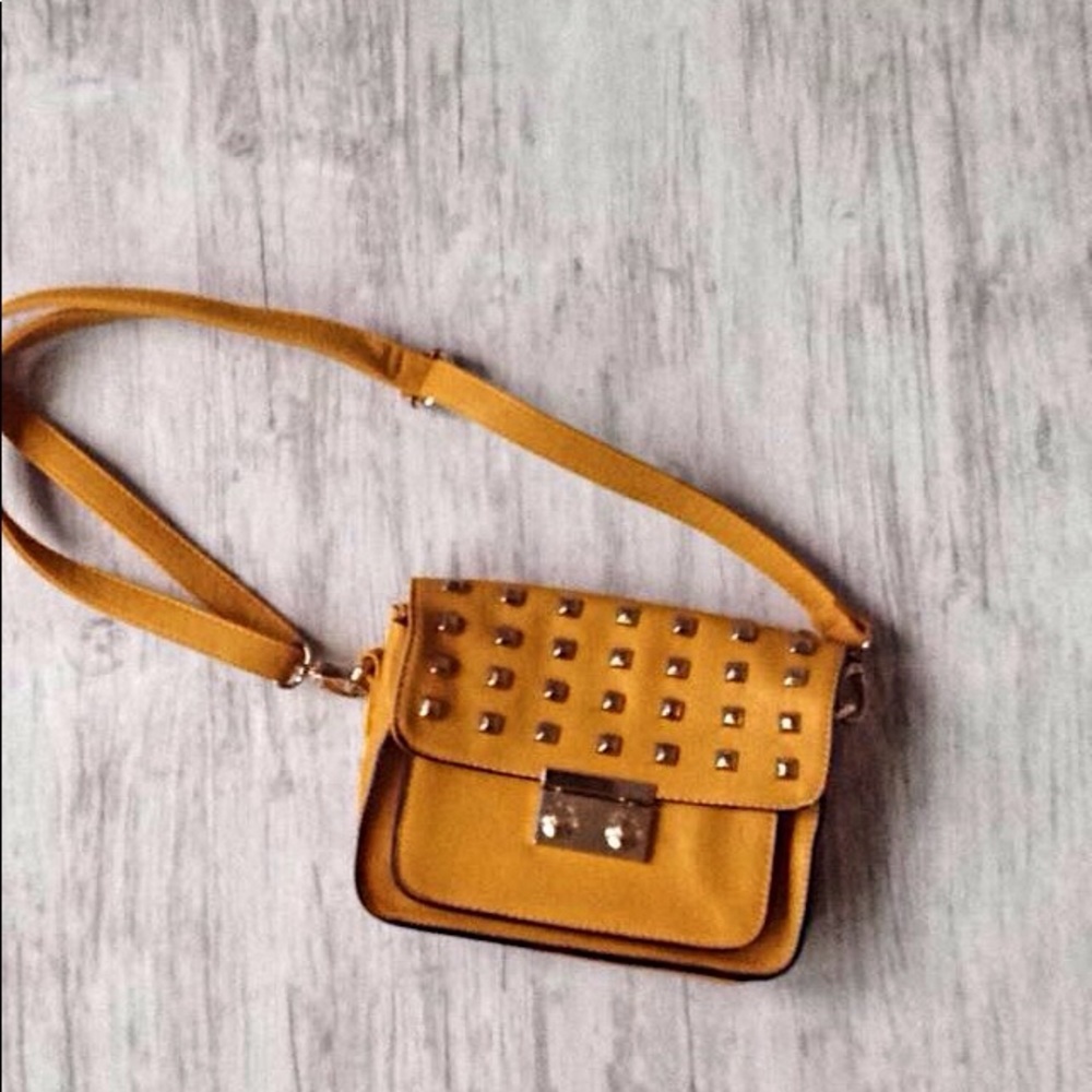 Yellow Crossbody Bag/Purse